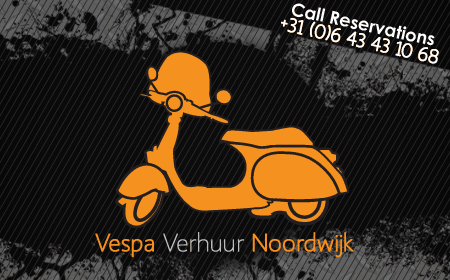 Vespa scooter huren? Bij Vespa Verhuur Noordwijk bent u aan het juiste adres!