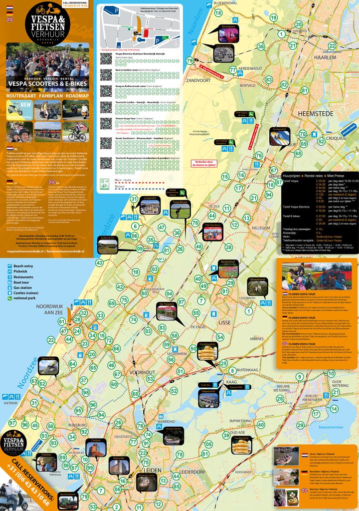 Vespa Verhuur Noordwijk